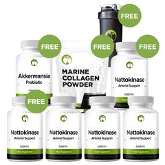 Nattokinase Capsules - Buy 3 Get 2 Free (Plus Gifts)