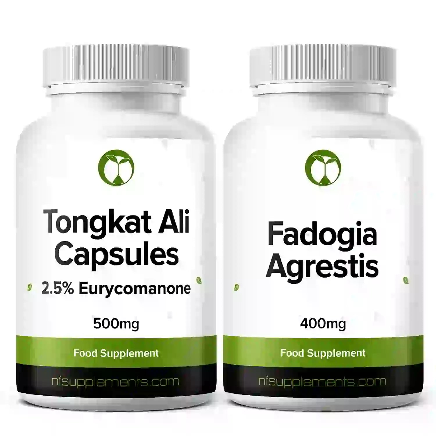 Natural Testosterone Booster Bundle - Tongkat Ali & Fadogia Agrestis